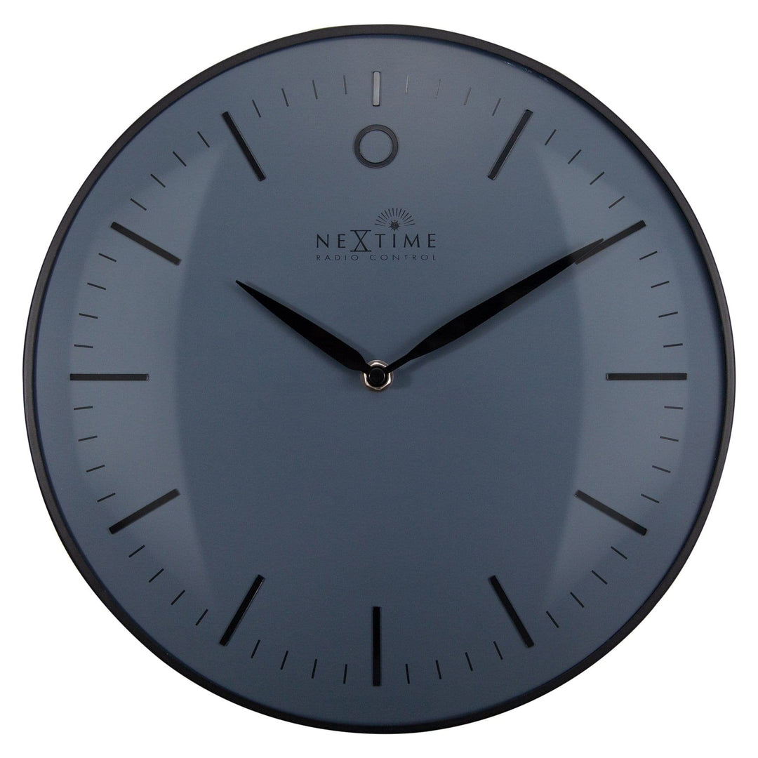 NeXtime 2790 Retro Uhr Aluminium grau