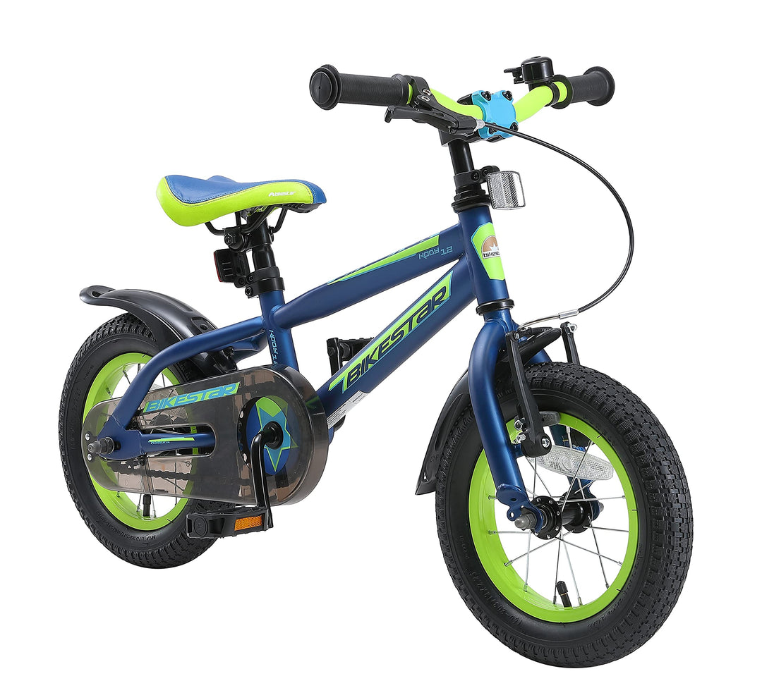 BIKESTAR Kinderfahrrad 12 Zoll für Mädchen und Jungen ab 3-4 Jahre | 12er Kinderrad Mountainbike | F