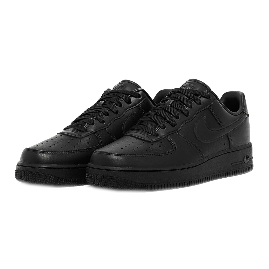Nike Herren Air Force 1 '07 FreshSneaker 40.5 EU Schwarz Anthrazit Schwarz Schwarz, 40.5 EU Schwarz