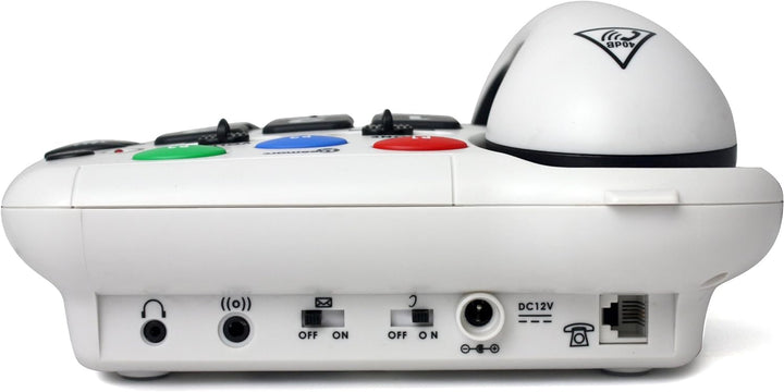 Geemarc Amplipower 40 - Schnurgebundenes Telefon mit verstärkter Empfangslautstärke, grossen Tasten