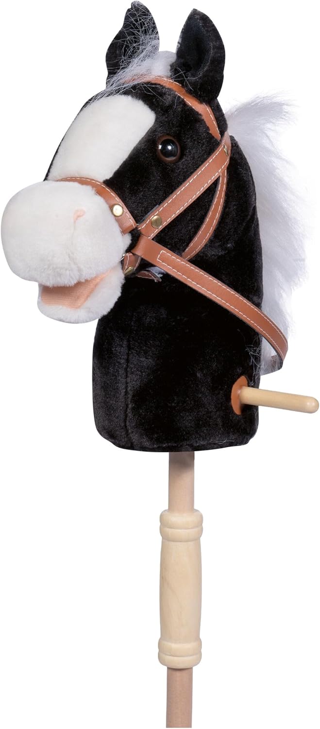 HKM Bella Hobbypferd Einheitsgrösse 9100 Schwarz, Einheitsgrösse 9100 Schwarz