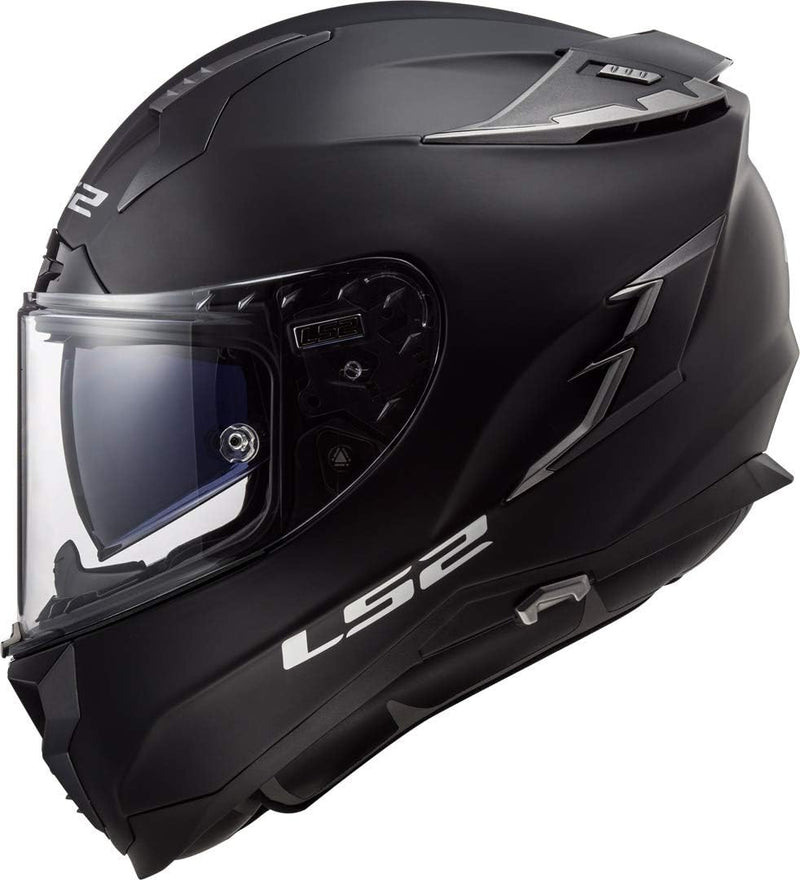 LS2 Herren Nc Motorrad Helm XL Schwarz, XL Schwarz