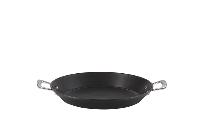 Le Creuset Aluminium-Antihaft Paellapfanne, Ø 32 cm, Für alle Herdarten inkl. Induktion geeignet, An
