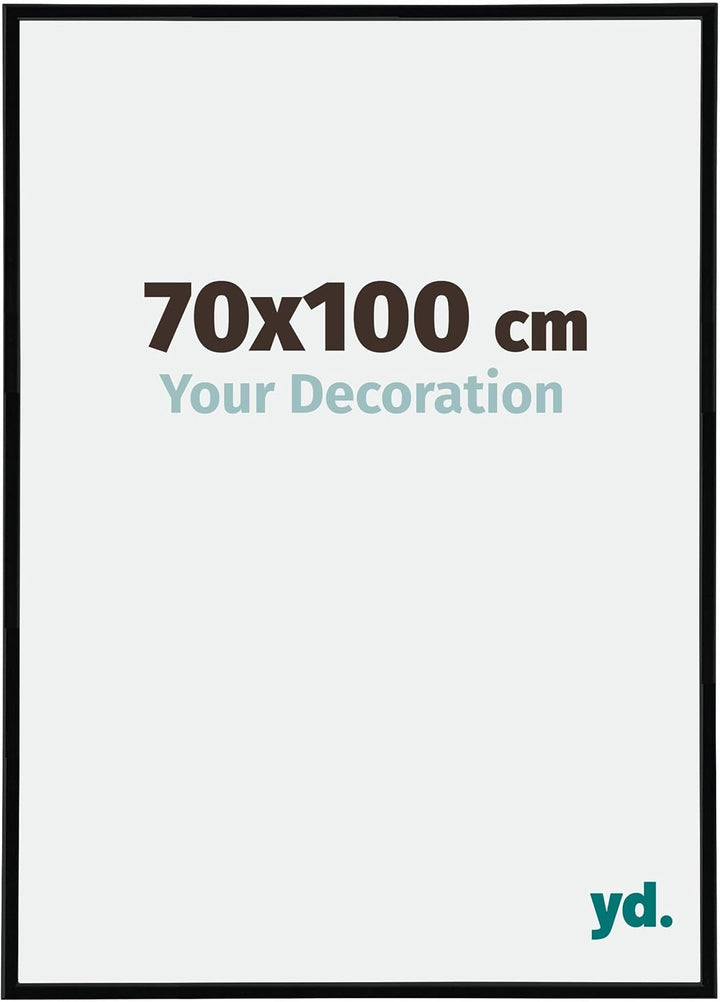 yd. Your Decoration - Bilderrahmen 70x100 cm - Bilderrahmen aus Kunststoff mit Acrylglas - Ausgezeic