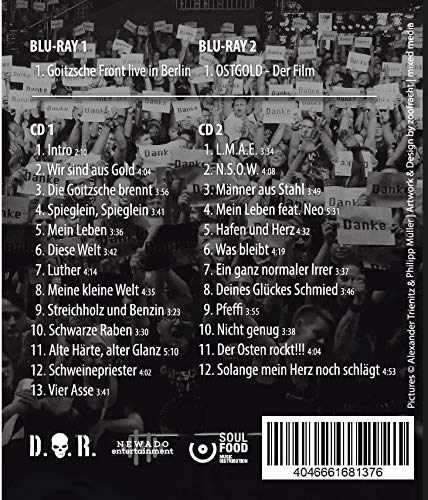 Live in Berlin (2CD+2Bluray), Audio-CD
