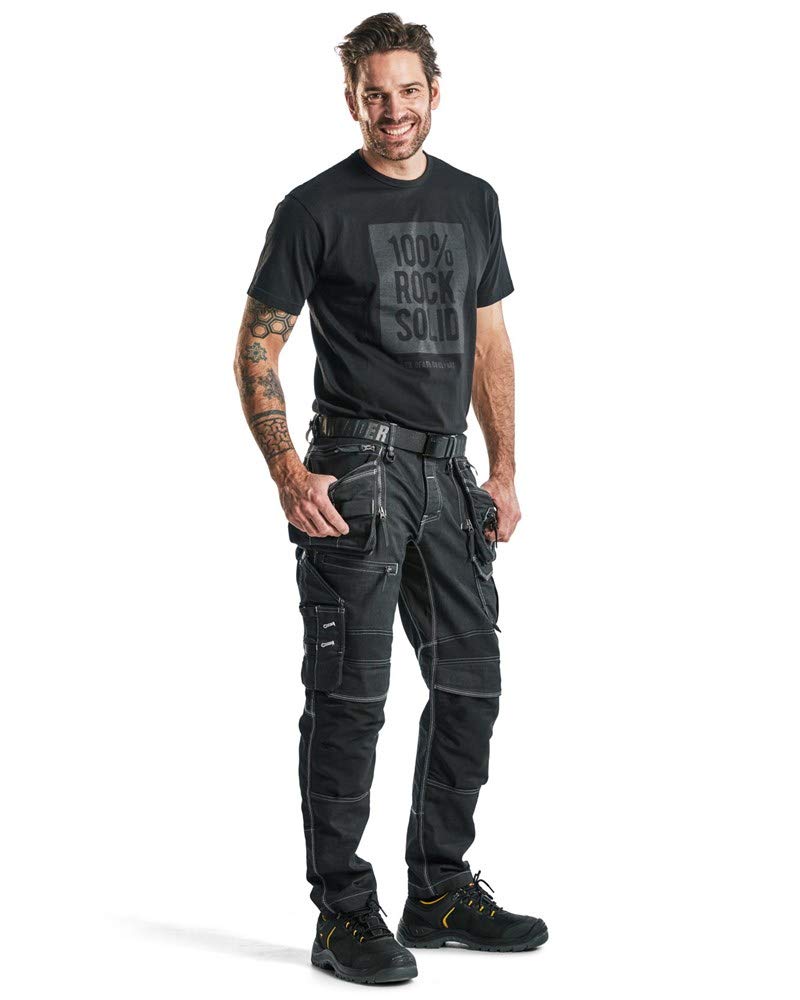 Blaklader 19901141 Handwerker-Hose, schwarz, grootte D120 D120 8999, D120 8999