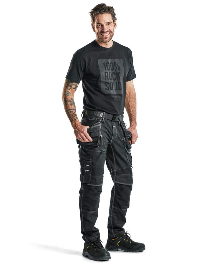 Blaklader 19901141 Handwerker-Hose, schwarz, grootte D120 D120 8999, D120 8999