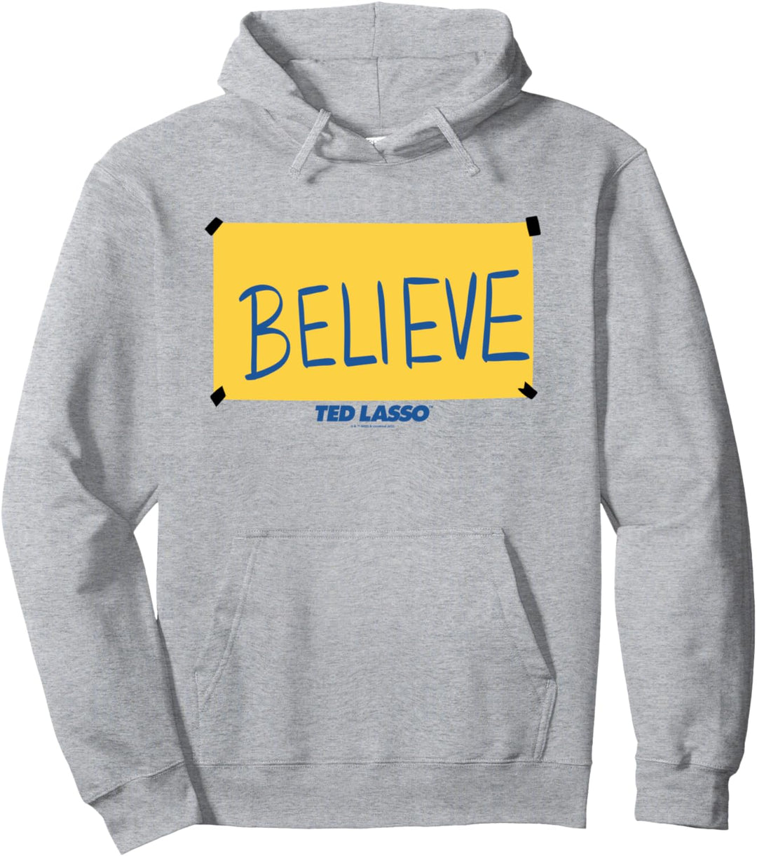 Ted Lasso Believe Sign Pullover Hoodie