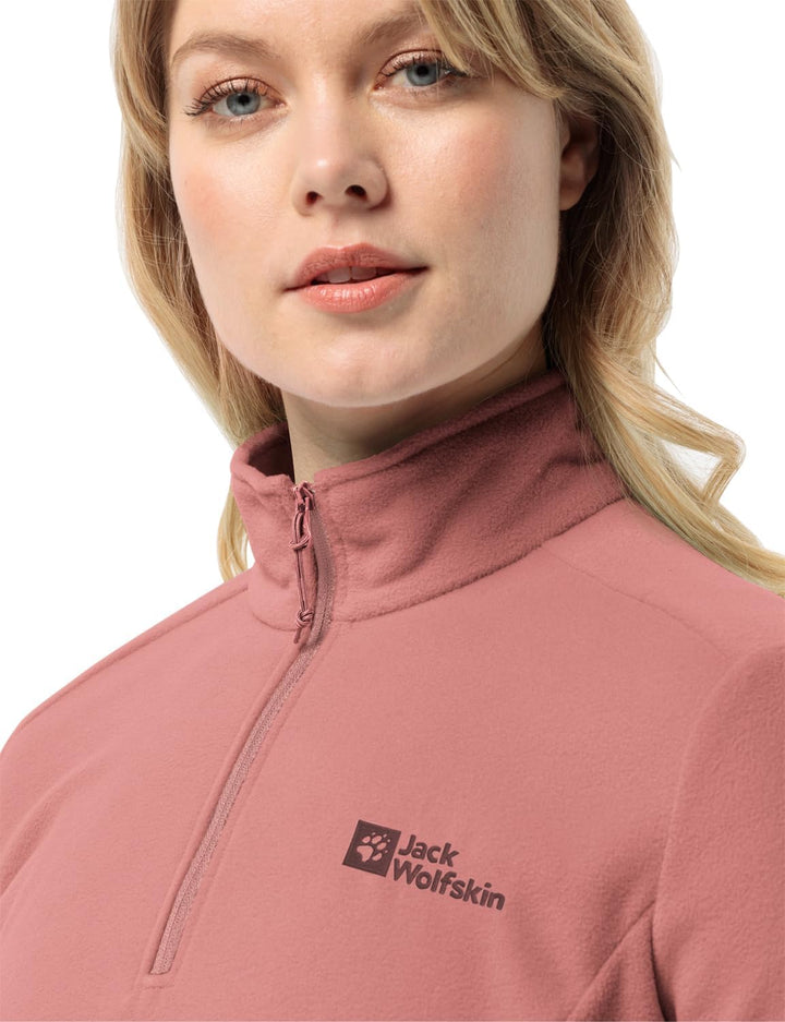 Jack Wolfskin Damen Gecko Fleecepullover Blush Powder S, Blush Powder S