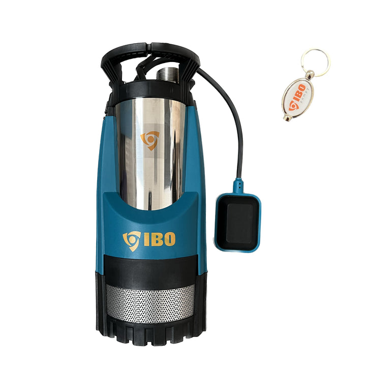 IBO Tauchpumpe Multi IP 1200W INOX 6300l/h Wasserpumpe Edelshtahl Bewässerung
