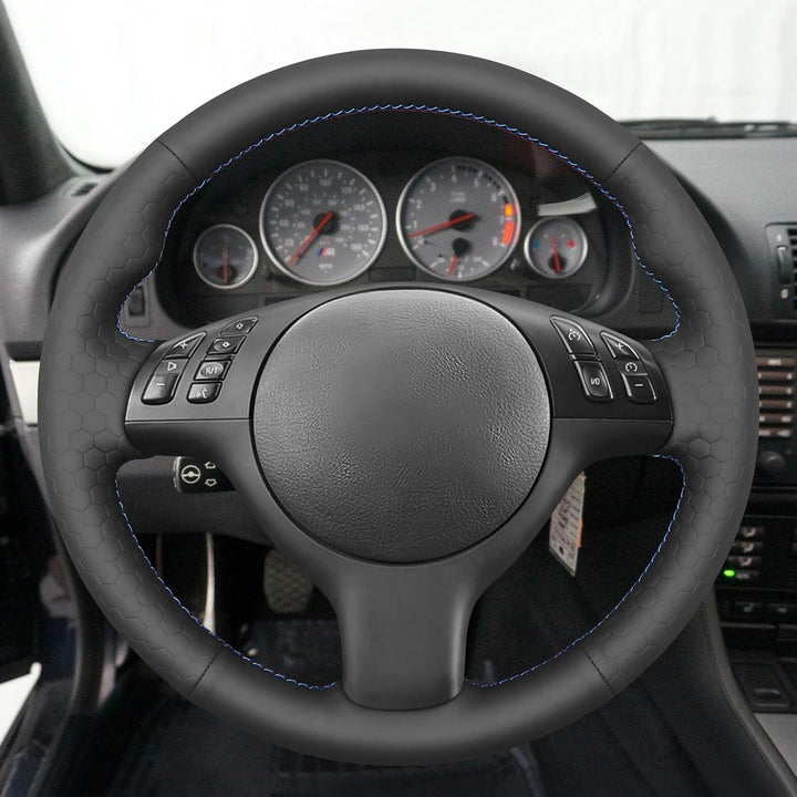 MEWANT Lenkradbezug für E46 E39 330i 540i 525i 530i 330 Ci M3 2001–2003 Lenkradhülle