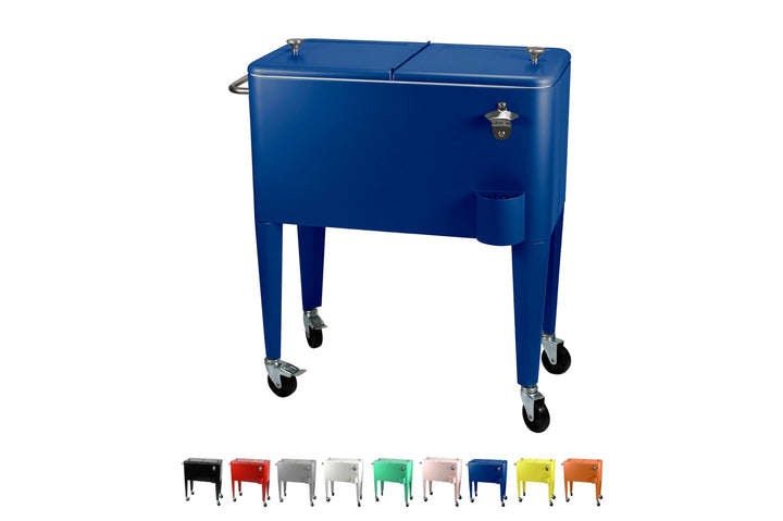 Kailua Cooler - Kühlbox, Kühlwagen, Getränkekühler Blau, Blau