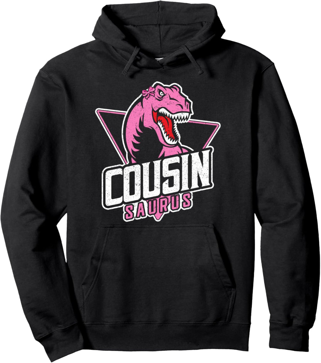Cousin-Saurus T Rex Dinosaurier Cousin Saurus Mädchen Gesche Pullover Hoodie