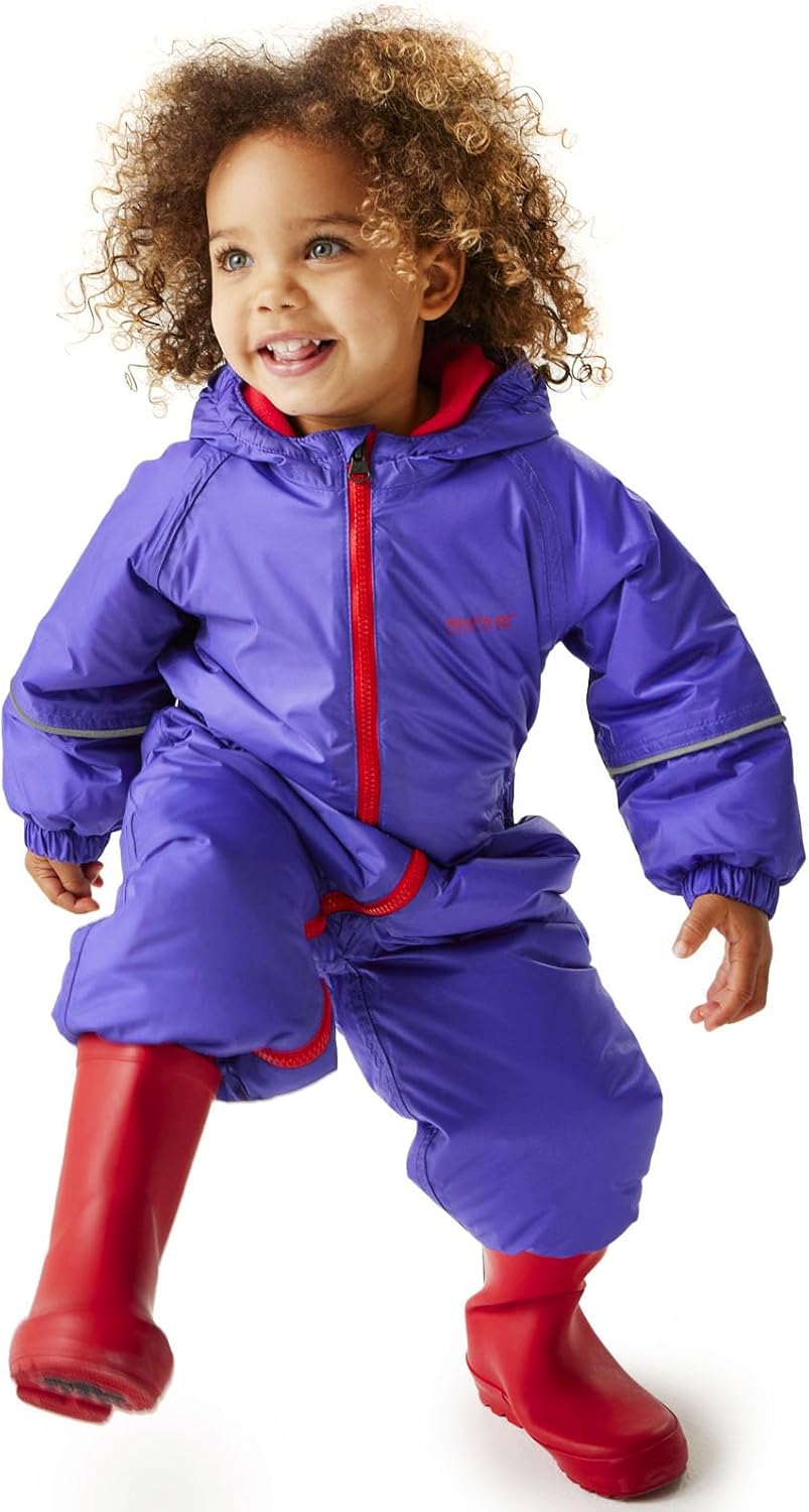 Regatta Mädchen Splosh III Jungenanzug, Surf Spray, 6-12 m Size 24-36 Pfingstrose, Size 24-36 Pfings