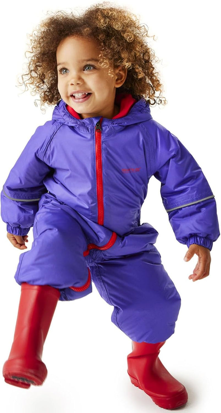 Regatta Mädchen Splosh III Jungenanzug, Surf Spray, 6-12 m Size 24-36 Pfingstrose, Size 24-36 Pfings