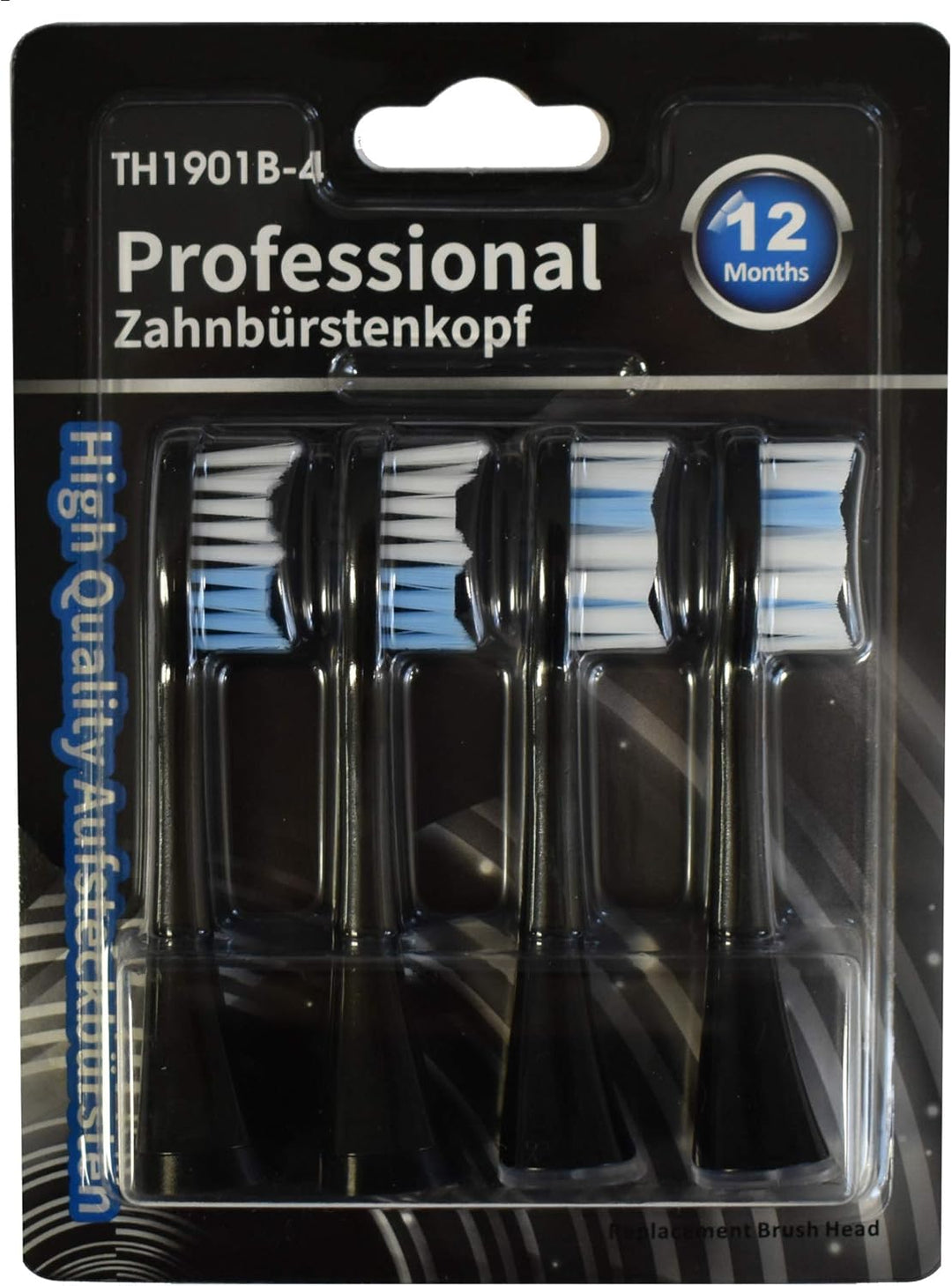 Tristan Auron Original Ersatzzahnbürsten Aufsteckbürsten Aufsätze für elektrische Zahnbürste Schallz
