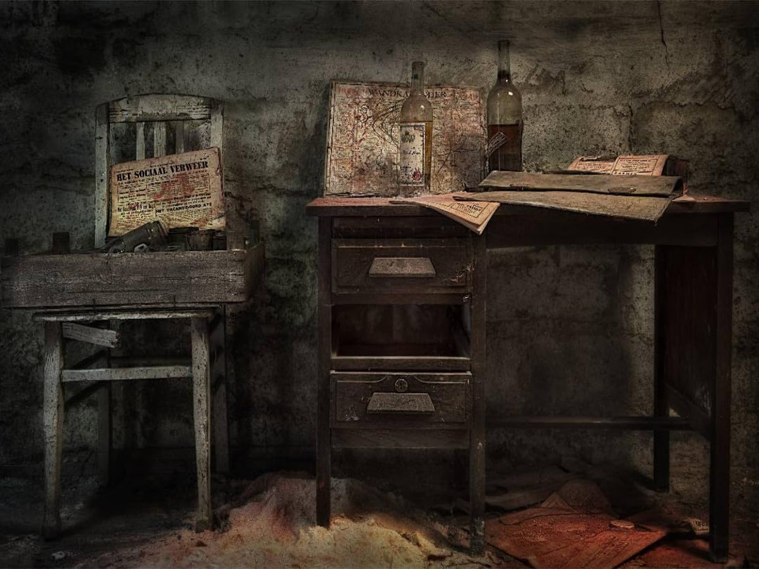CALVENDO Puzzle Geheimnisvolle Orte - Lost Places 1000 Teile Lege-Grösse 64 x 48 cm Foto-Puzzle Bild
