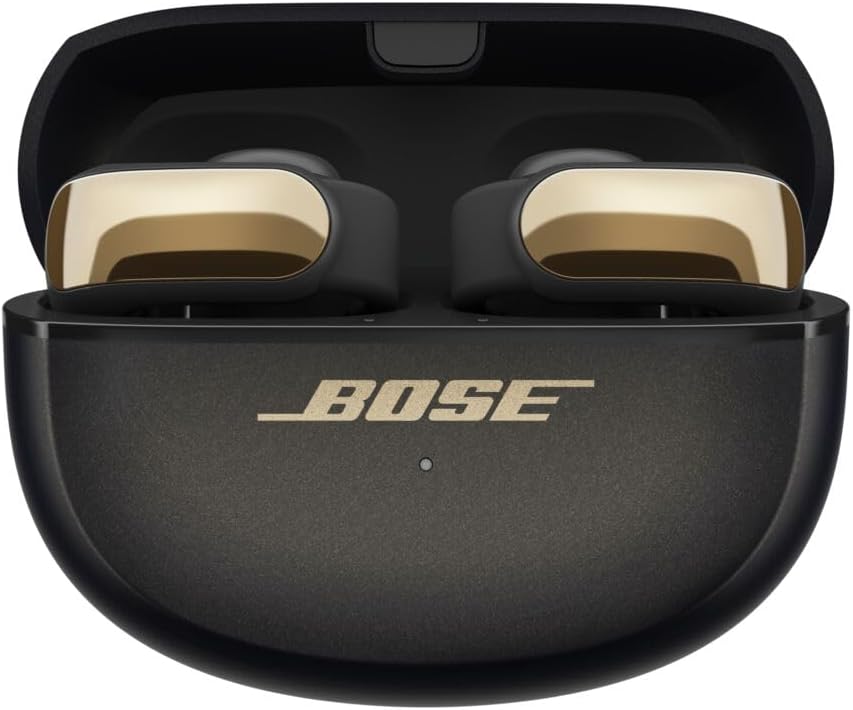 Bose Ultra Open Earbuds mit Bluetooth und OpenAudio Technologie, Clip On Kopfhörer, kabellose Open E