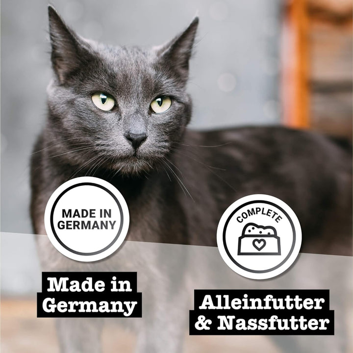 catz finefood Purrrr Schaf Monoprotein Katzenfutter nass N° 113, für ernährungssensible Katzen, 70%