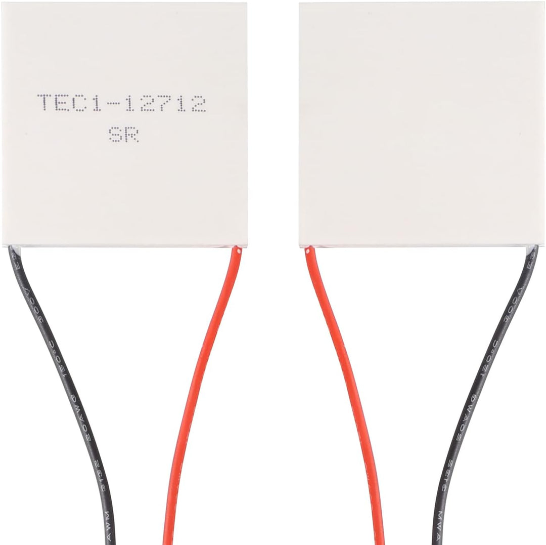 TEC Thermoelektrischer Kühlkörper-Kühler, Peltier-Modul, 40 x 40 mm, 3 Stück Weiss TEC1-12712 TEC1-1