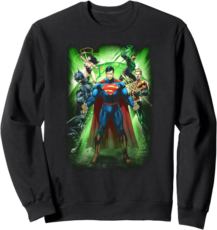 Justice League Power Burst Sweatshirt