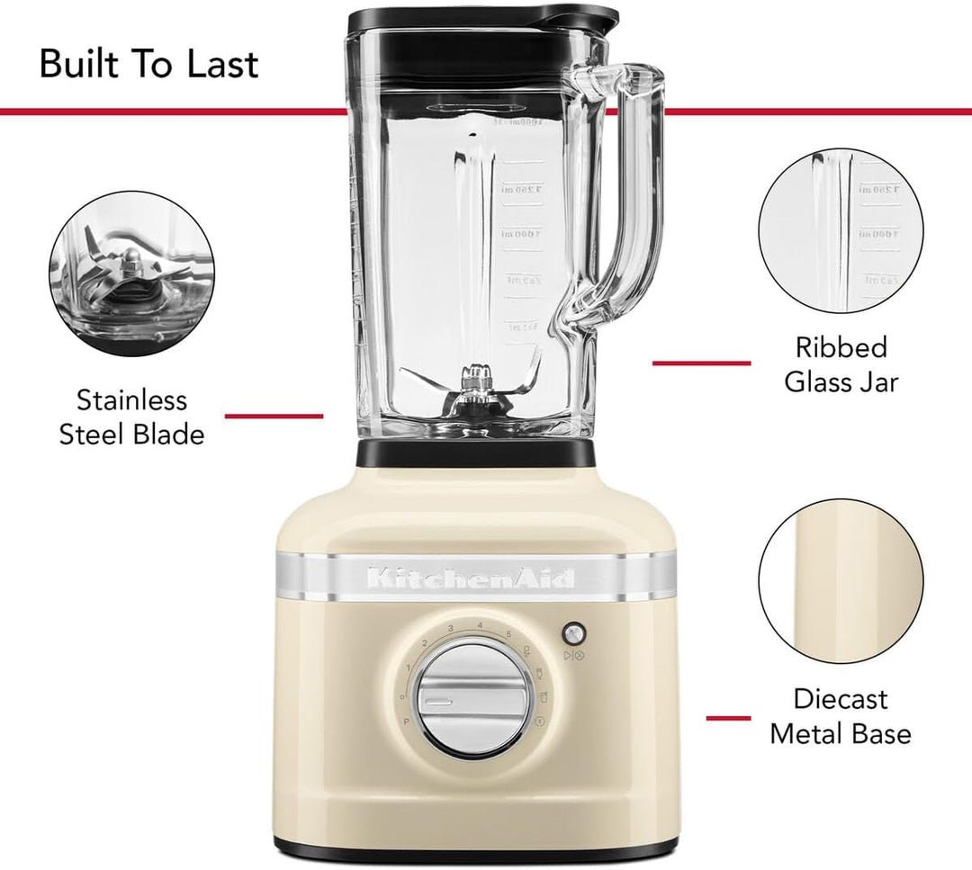 KitchenAid ARTISAN K400 STANDMIXER 5KSB4026EAC (CRÈME) Almond Cream Almond Cream Standmixer, Almond