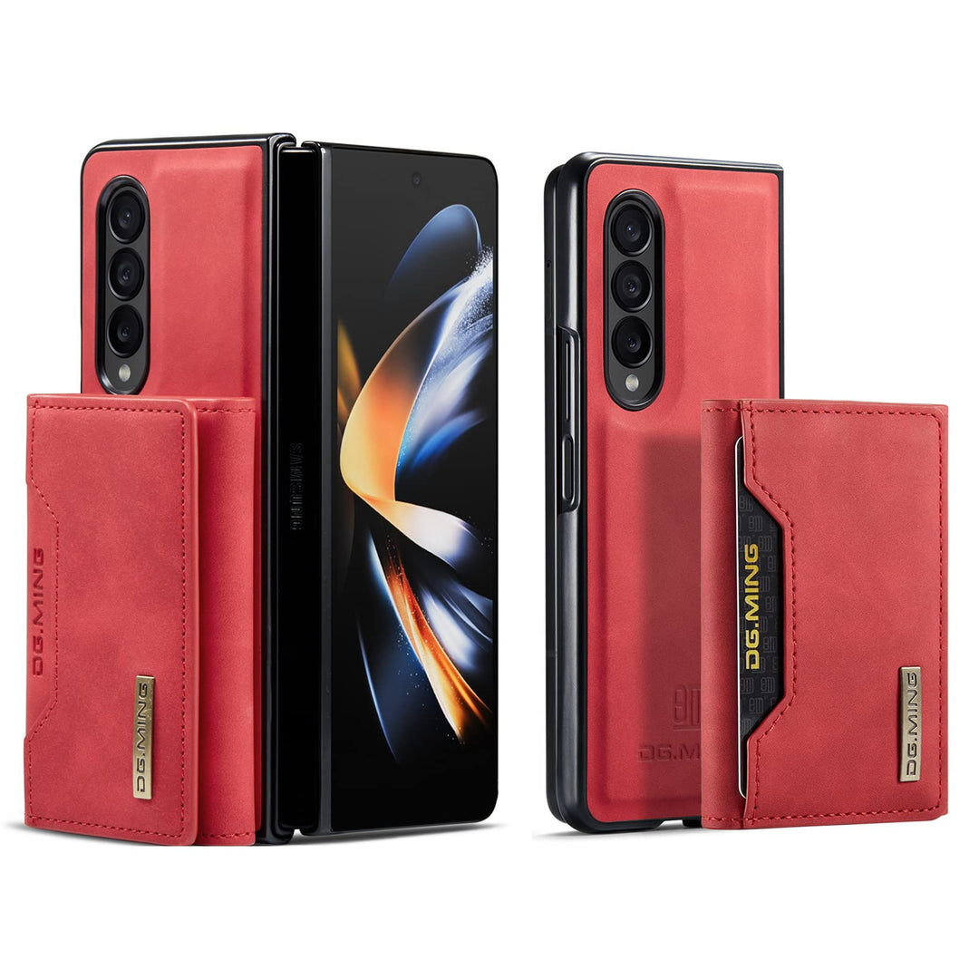UDBKKDX 2 in 1 Handyhülle für Samsung Galaxy Z Fold 5, abnehmbare Brieftasche und magnetische Adsorp