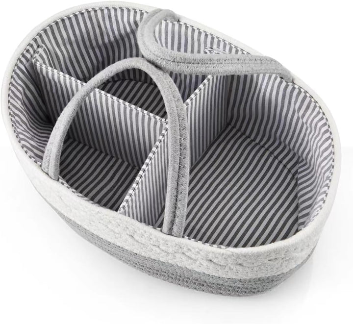 PandaEar Baby-Wickeltasche für Jungen und Mädchen, tragbarer Baby-Wickelkorb, Reise-Baumwollseil, Wi