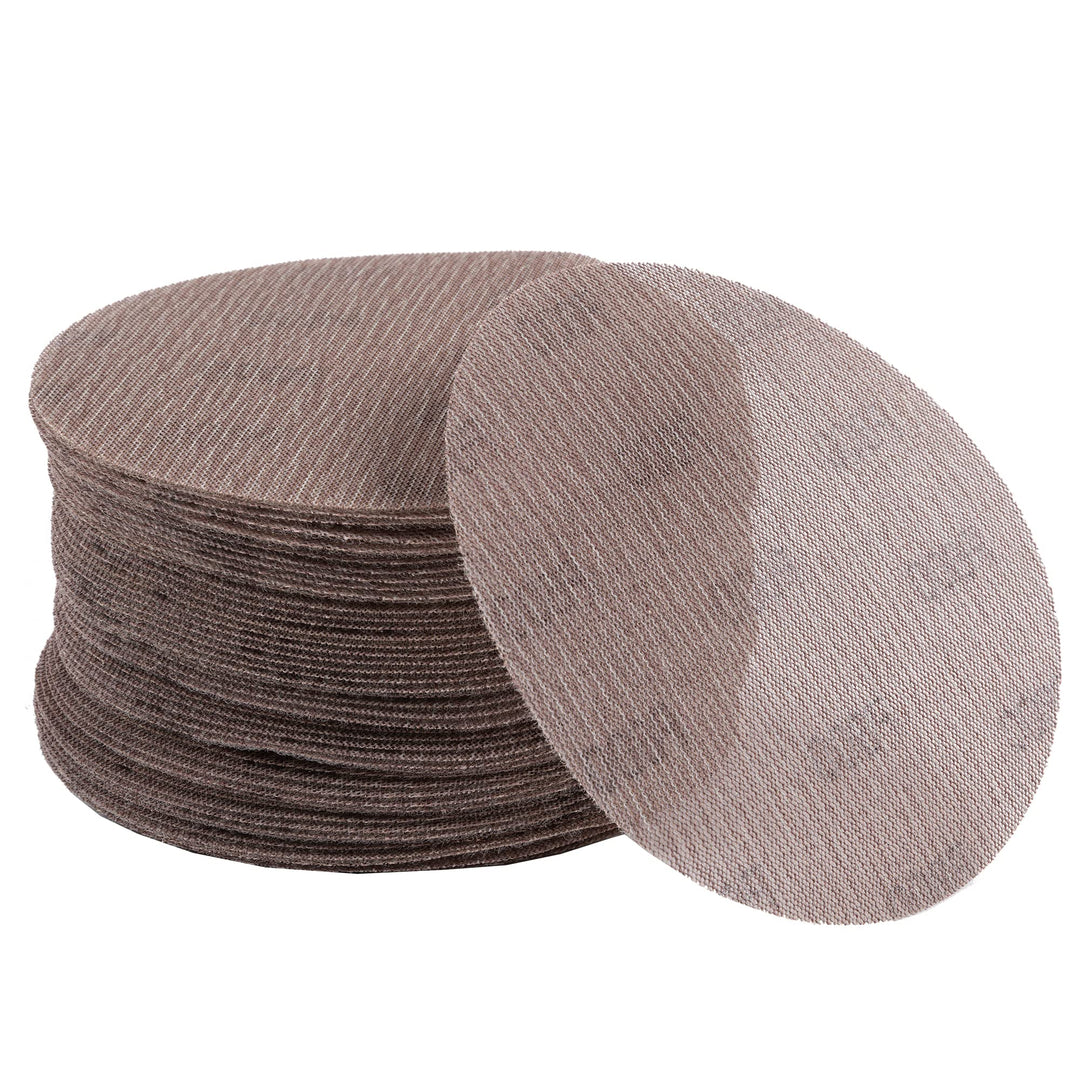 UPWOOD Schleifgitter 50 Stück 150mm Klett Körnung 800, Zum staubfreien Schleifen von Karosserie, Hol