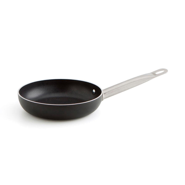 Quid Pfanne 24 cm Pro Chef Alum, Aluminium, Schwarz und Stahl, 5.49 cm, pfanne 24 cm