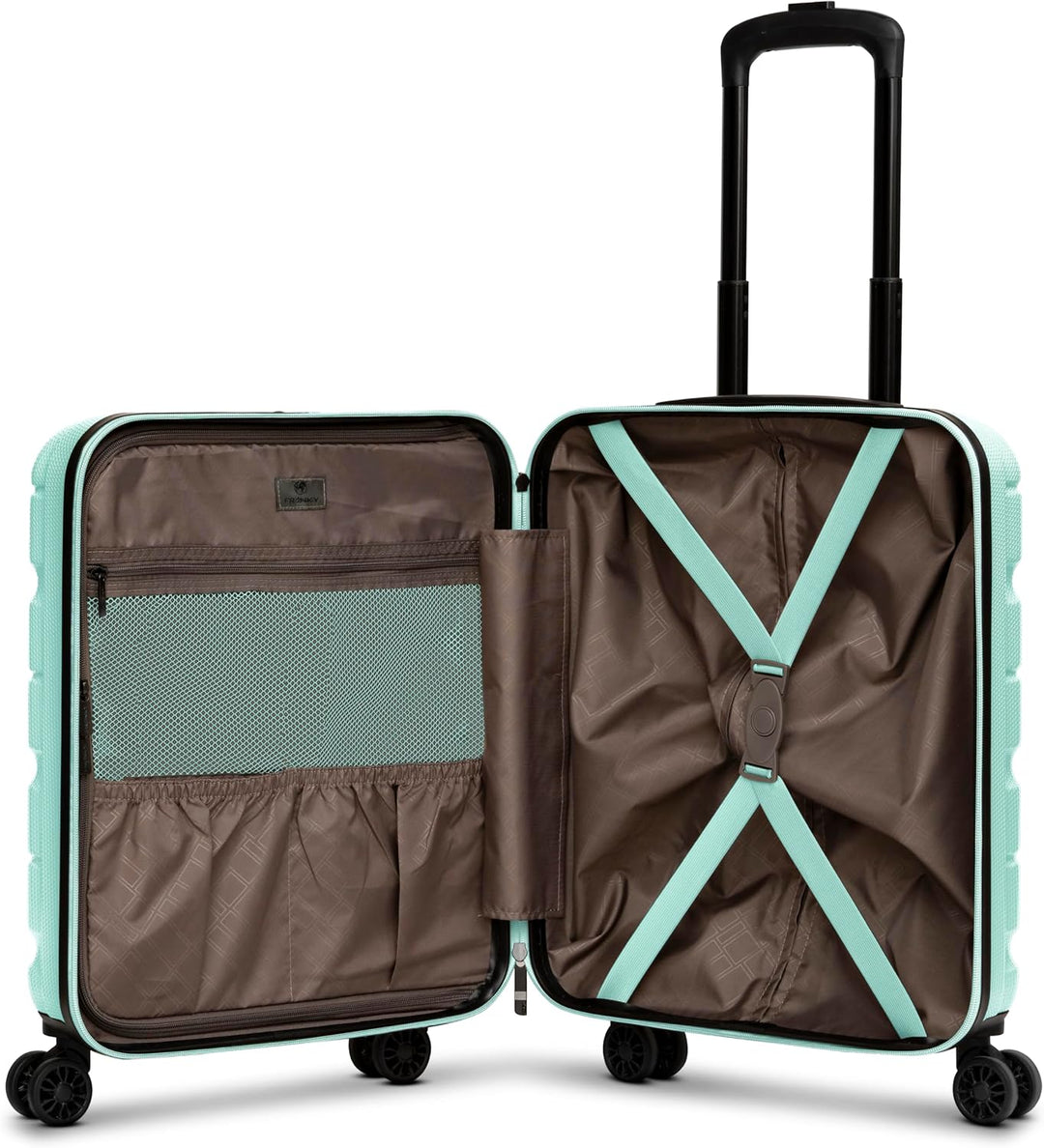 Franky Kabinen-Koffer für Damen und Herren | Kleiner Cabin-Trolley 40 x 20 x 53 cm aus hochwertigem,