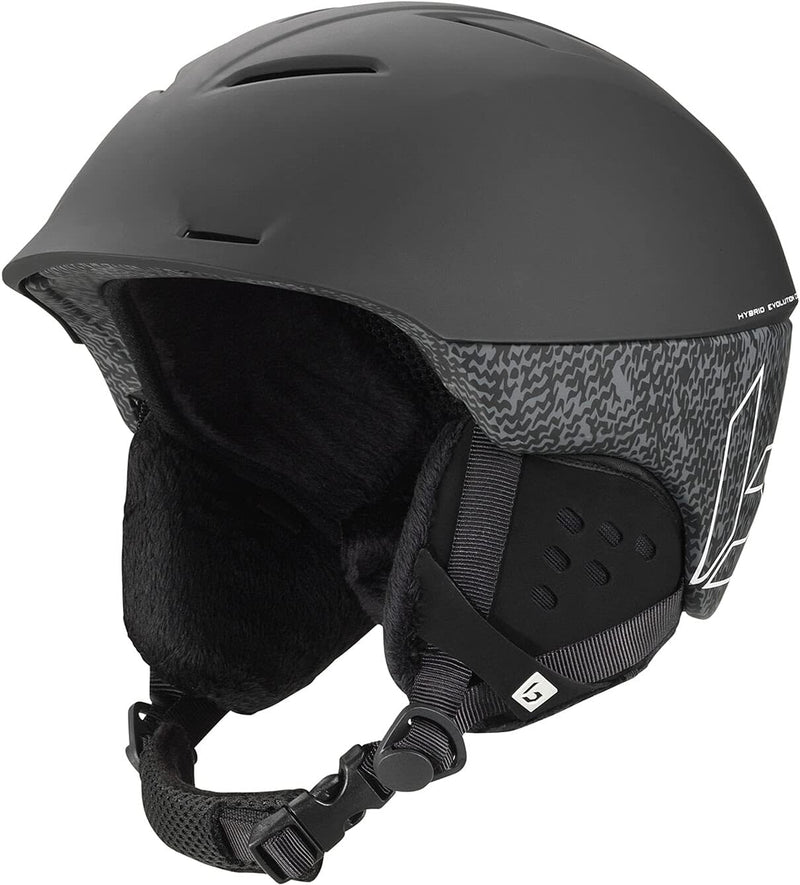 bollé - SYNERGY Skihelm, Medium, Unisex Erwachsene 52-54cm black matte, 52-54cm black matte