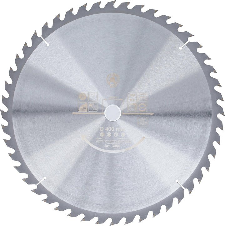 BGS Diy 3956 | Hartmetall-Kreissägeblatt | Ã˜ 400 X 30 X 3,4 Mm | 48 Zähne Ø 400 x 30 x 3,4 mm | 48