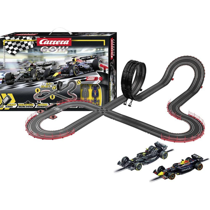 Carrera - 20062574 - Carrera GO!!! Max Competition Rennbahn-Set I Rennbahn mit lizensierten Slotcars