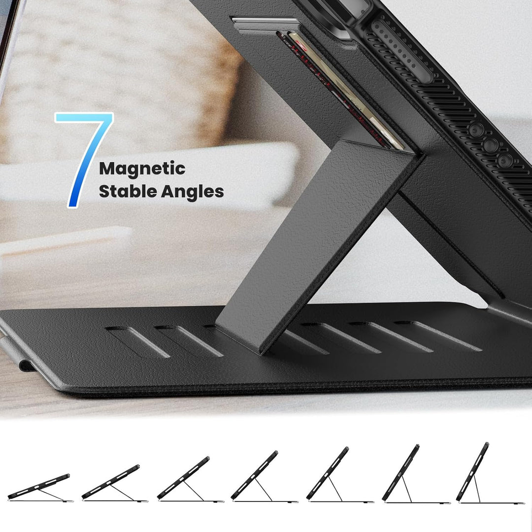 SEYMAC Hülle für iPad Air 5. / 4. Generarion 2022/2020 10,9 Zoll, Schutzhülle mit Automatischer Slee