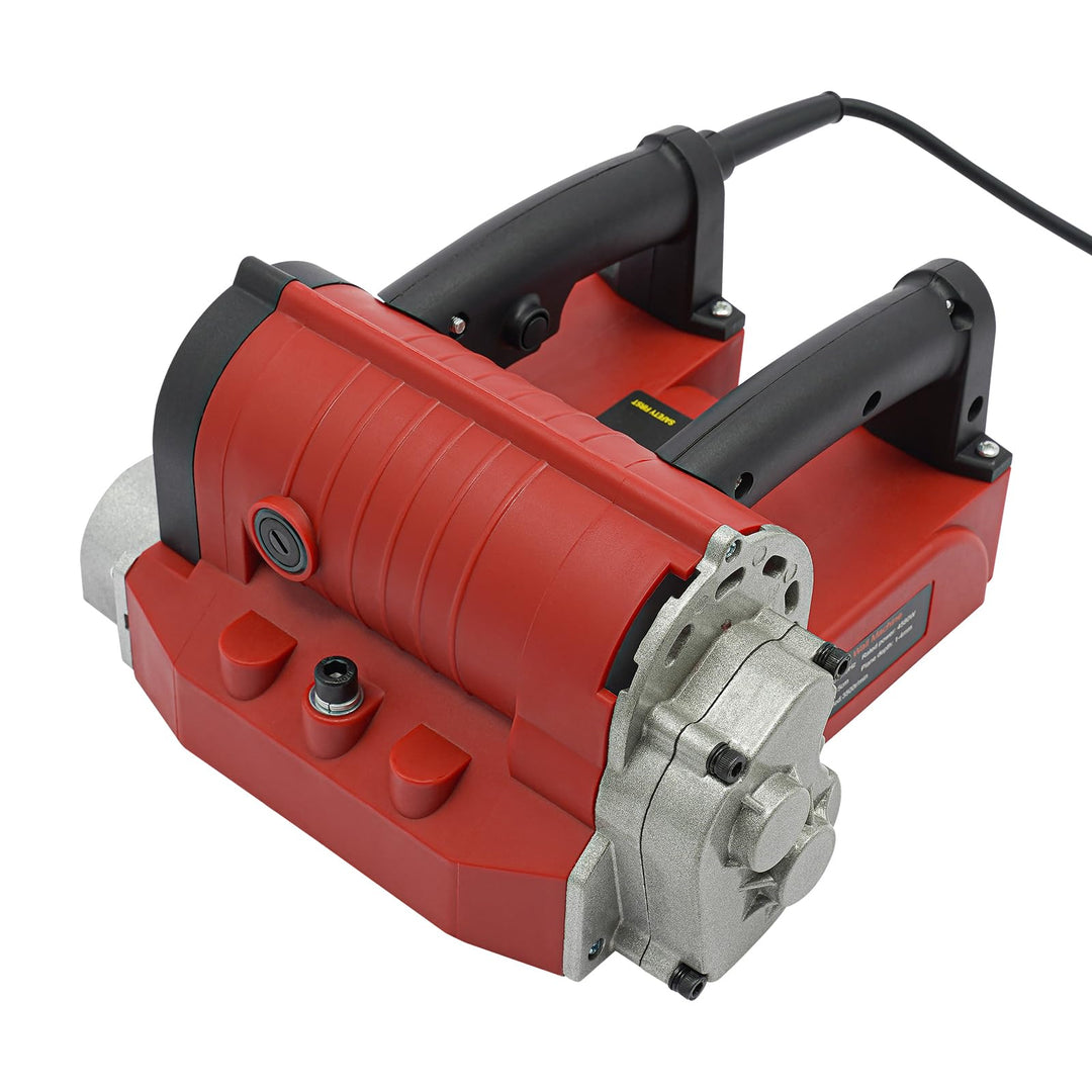 4580W Betonfräse, 3500RPM Walzenfräse Sanierungsfräse Putzfräse Mauerfräse Betonschleifer Walzen Sch