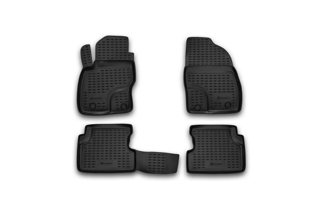 Element Passgenaue Premium Antirutsch Gummi Fussmatten - Ford Focus II