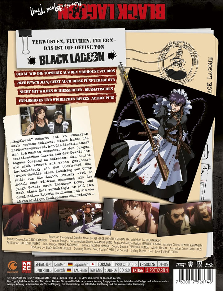 Black Lagoon: Robertas Blood Trail - OVA - [Blu-ray] Relaunch, Blu-ray
