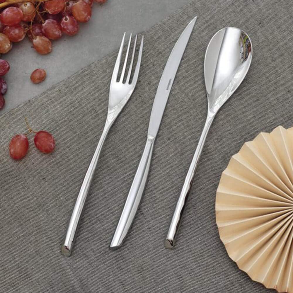 Rosenthal - Sambonet - Besteck-Set, Steakbesteck - 24tlg. - Bamboo - Edelstahl 18/10
