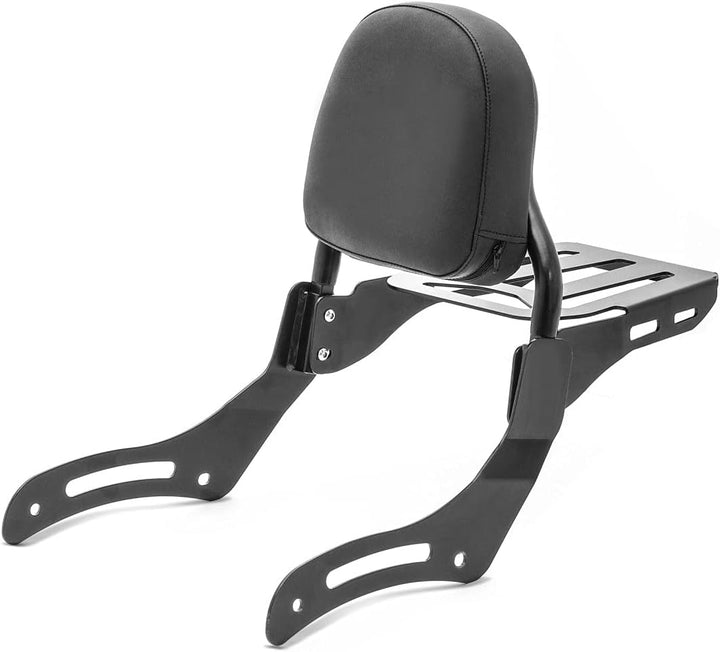 Sissy Bar XS3 Kompatibel für Honda Rebel 1100 2021 mit Gepäckträger schwarz