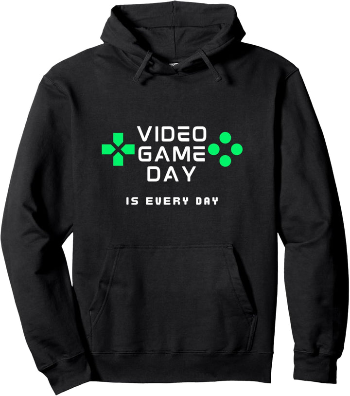 Video Game Day Is Every Day - Gaming Pullover Hoodie