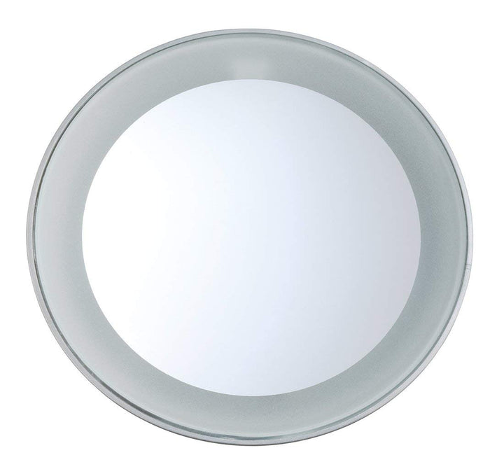 Tweezerman Led 15x Mini-Spiegel Ø 9 cm, Ø 9 cm