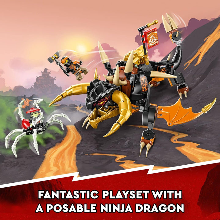 LEGO NINJAGO 71782 - Coles Erddrache EVO (285 Teile)