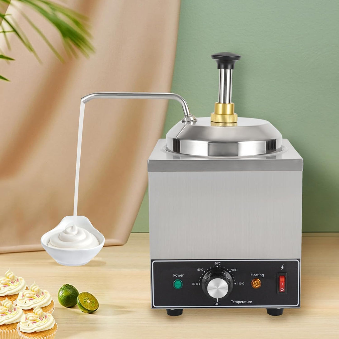 Schokoladenspender Sossenspender Dosierpumpe Saucenspender Sossenpumpe für Schokolade Creme Käse und