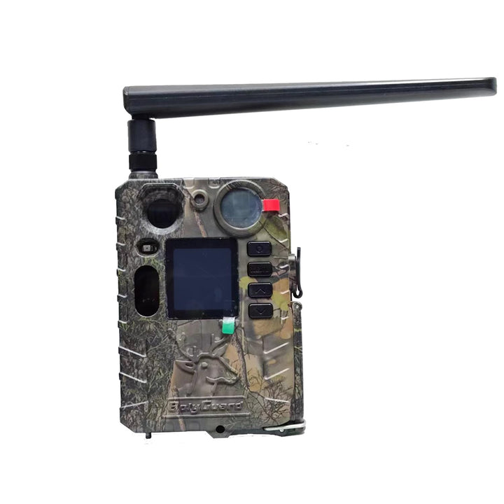 BolyGuard 37 MP 4K HD Jagdkamera GSM Jagdkamera 4G Nachtsicht 100ft Foto IP66 (BG410-MS)