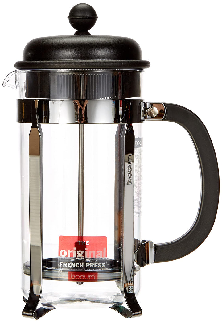 Bodum 1918-01SA-10 CAFFETTIERA Kaffeebereiter 8 Tassen 1 L Kunststoff, Schwarz 1,0 l