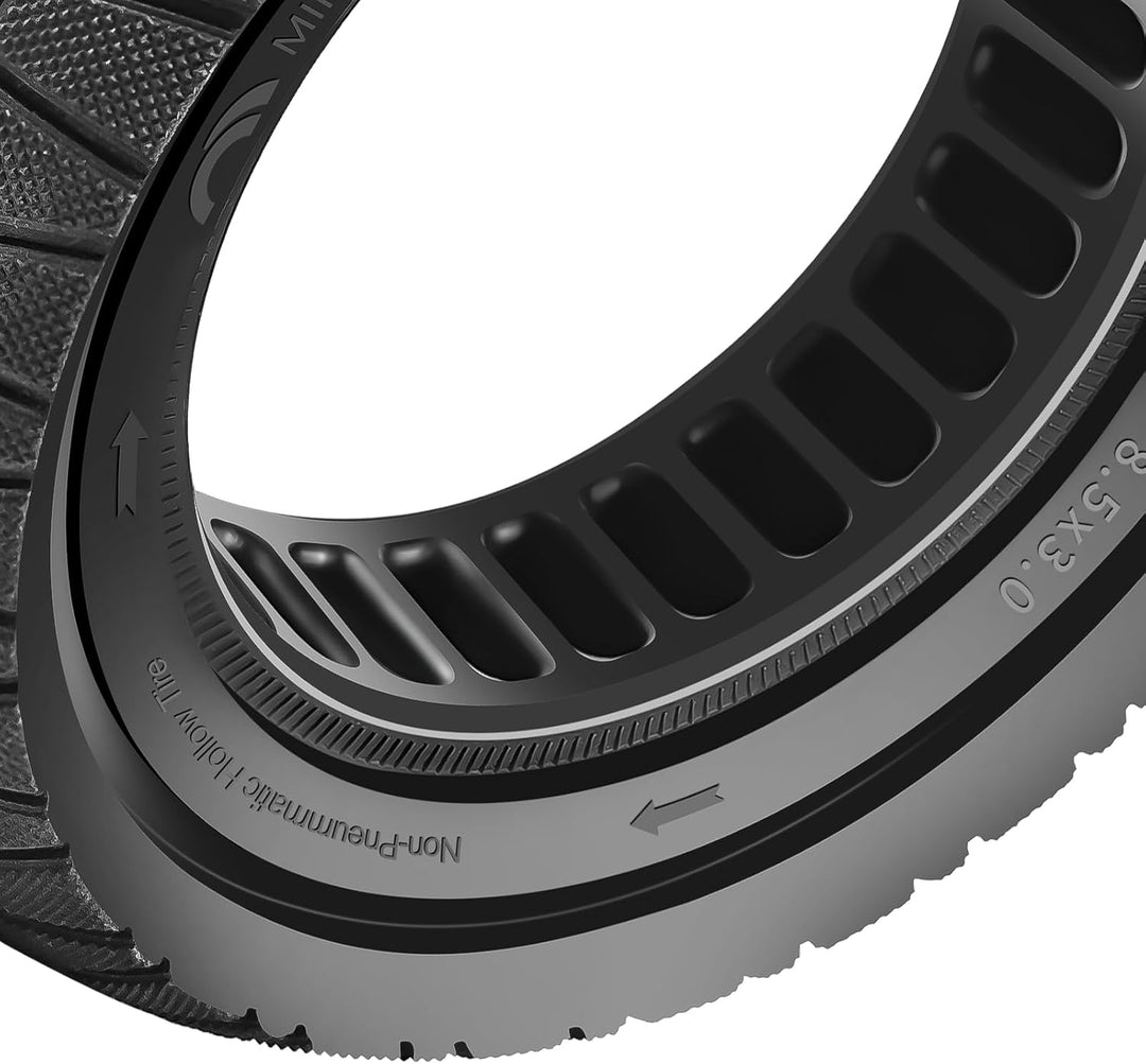 8,5x3 Vollreifen 8 1/2x3 Solide Reifen für Kukirin G2 Pro(Alte Version),Zero 8/9/9 PRO,Vsett 8/9/9+,