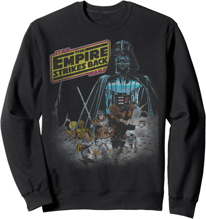 Star Wars Classic Empire Strikes Back Retro Comic Sweatshirt