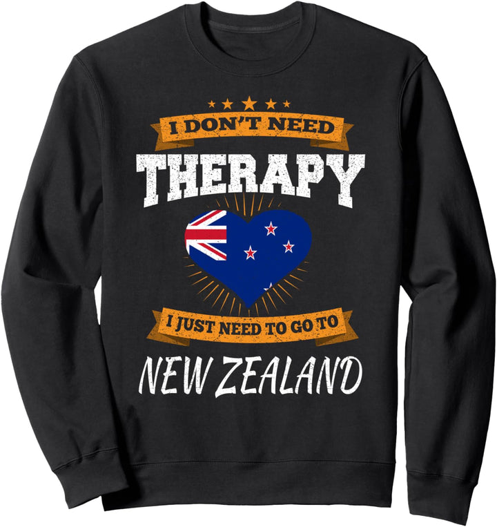 Neuseeland Flagge I Urlaub Neuseeland Sweatshirt