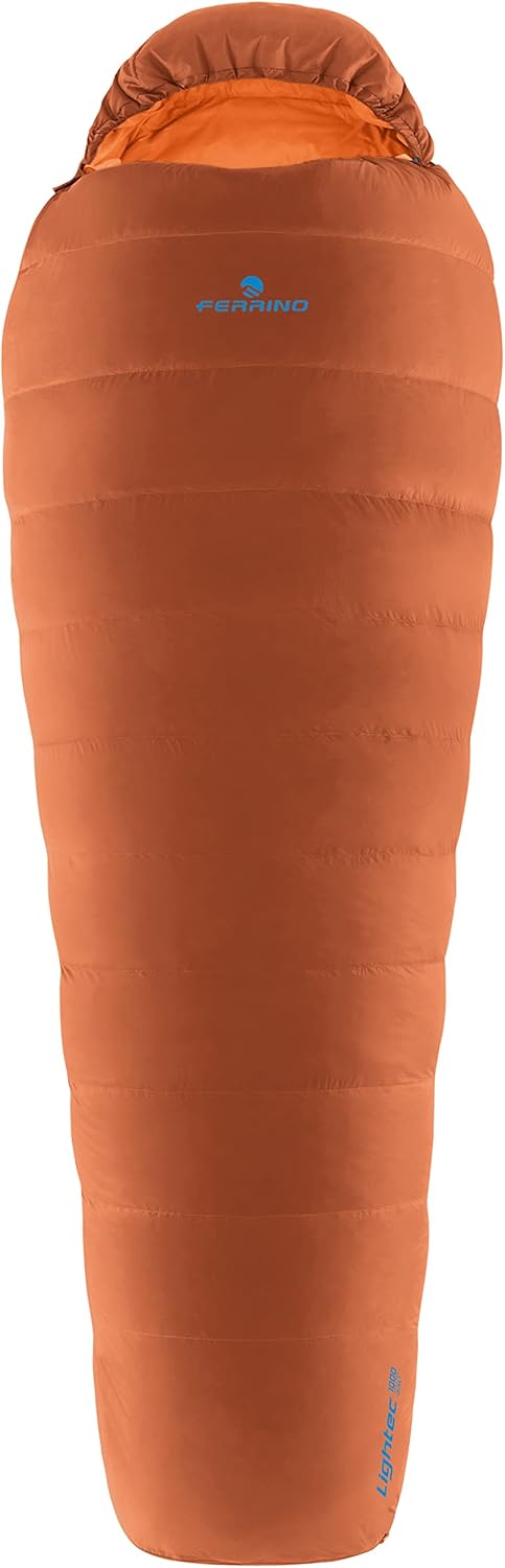 Ferrino Lightec 1000 Duvet Schlafsack, Orange, g